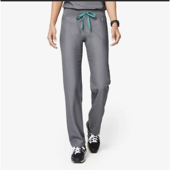 Figs Technical Collection Livingston Basic Scrub Pants Size Xxs T21003p Grey - Picture 1 of 12